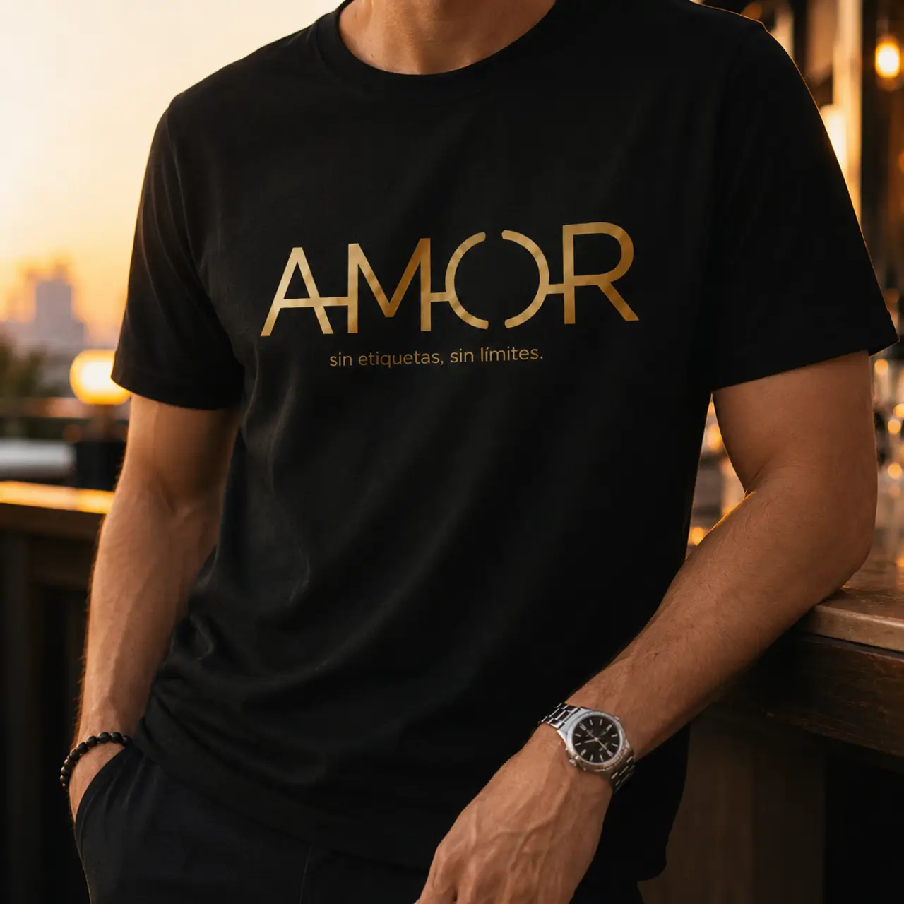 Amor - Diseño 1 en negro