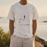 La vida ocurre aquí en blanco