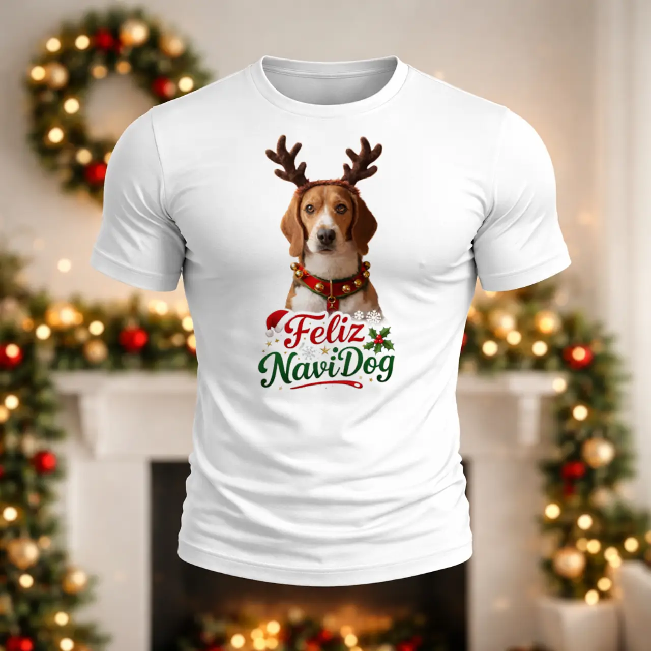 Camiseta final con la mascota